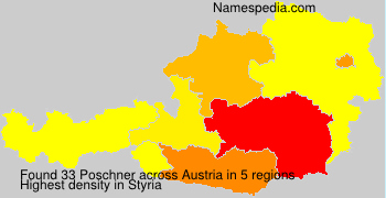 Surname Poschner in Austria Surname Poschner in Austria