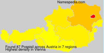 Surname Pospisil in Austria Surname Pospisil in Austria
