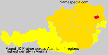 Surname Prainer in Austria Surname Prainer in Austria