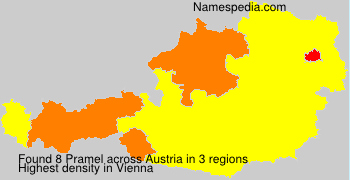 Surname Pramel in Austria Surname Pramel in Austria