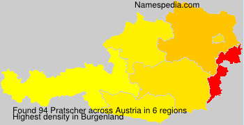 Surname Pratscher in Austria Surname Pratscher in Austria