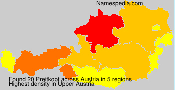 Surname Preitkopf in Austria Surname Preitkopf in Austria