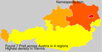 Surname Prell in Austria Surname Prell in Austria