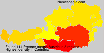 Surname Prettner in Austria Surname Prettner in Austria