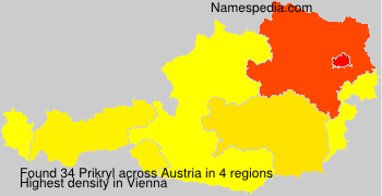 Surname Prikryl in Austria Surname Prikryl in Austria