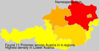 Surname Primmer in Austria Surname Primmer in Austria