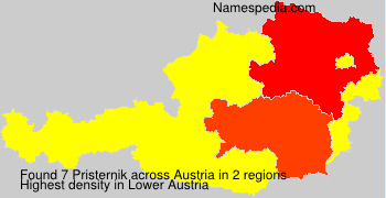 Surname Pristernik in Austria Surname Pristernik in Austria