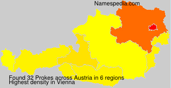 Surname Prokes in Austria Surname Prokes in Austria