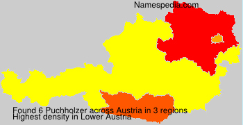 Surname Puchholzer in Austria Surname Puchholzer in Austria