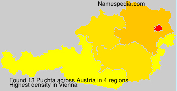 Surname Puchta in Austria Surname Puchta in Austria