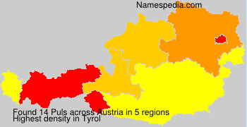 Surname Puls in Austria Surname Puls in Austria