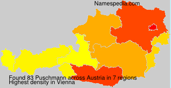 Surname Puschmann in Austria Surname Puschmann in Austria