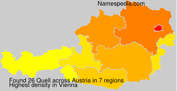 Surname Quell in Austria Surname Quell in Austria