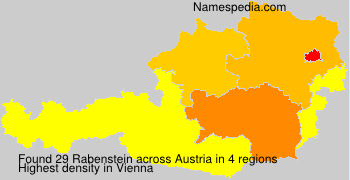 Surname Rabenstein in Austria Surname Rabenstein in Austria