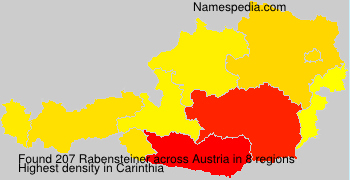 Surname Rabensteiner in Austria Surname Rabensteiner in Austria