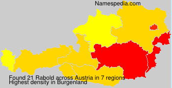 Surname Rabold in Austria Surname Rabold in Austria
