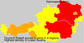 Surname Radolf in Austria Surname Radolf in Austria
