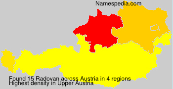 Surname Radovan in Austria Surname Radovan in Austria