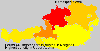 Surname Rahofer in Austria Surname Rahofer in Austria
