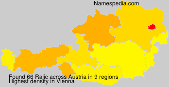 Surname Rajic in Austria Surname Rajic in Austria
