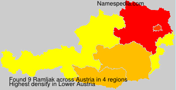 Surname Ramljak in Austria Surname Ramljak in Austria