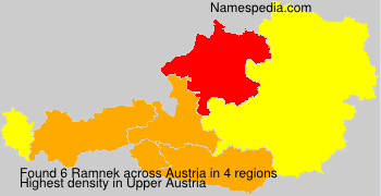 Surname Ramnek in Austria Surname Ramnek in Austria