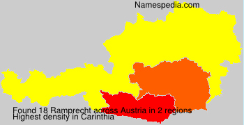 Surname Ramprecht in Austria Surname Ramprecht in Austria