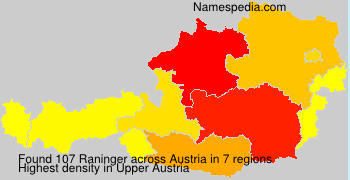 Surname Raninger in Austria Surname Raninger in Austria