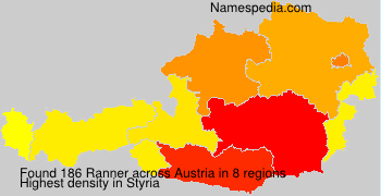 Surname Ranner in Austria Surname Ranner in Austria