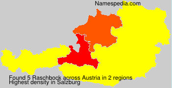 Surname Raschbock in Austria Surname Raschbock in Austria