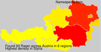 Surname Raser in Austria Surname Raser in Austria