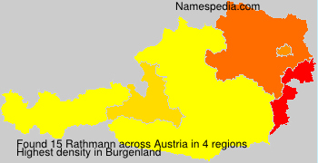 Surname Rathmann in Austria Surname Rathmann in Austria