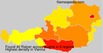 Surname Ratzer in Austria Surname Ratzer in Austria