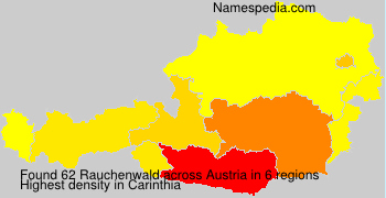 Surname Rauchenwald in Austria Surname Rauchenwald in Austria
