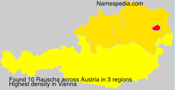 Surname Rauscha in Austria Surname Rauscha in Austria