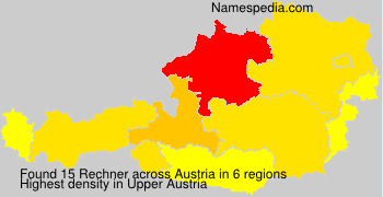 Surname Rechner in Austria Surname Rechner in Austria