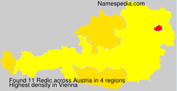 Surname Redic in Austria Surname Redic in Austria