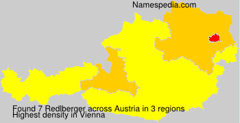Surname Redlberger in Austria Surname Redlberger in Austria