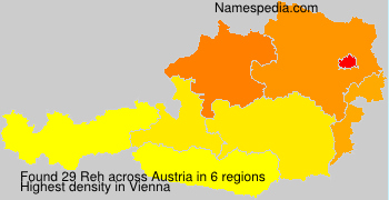 Surname Reh in Austria Surname Reh in Austria