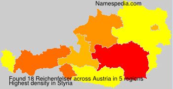 Surname Reichenfelser in Austria Surname Reichenfelser in Austria