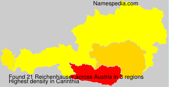 Surname Reichenhauser in Austria Surname Reichenhauser in Austria
