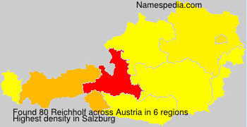 Surname Reichholf in Austria Surname Reichholf in Austria