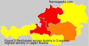 Surname Reichstaler in Austria Surname Reichstaler in Austria