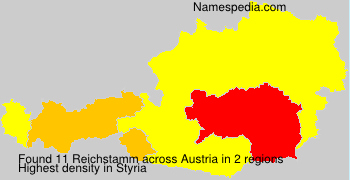 Surname Reichstamm in Austria Surname Reichstamm in Austria