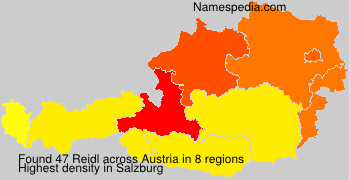 Surname Reidl in Austria Surname Reidl in Austria
