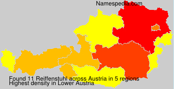 Surname Reiffenstuhl in Austria Surname Reiffenstuhl in Austria