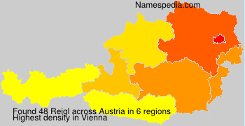 Surname Reigl in Austria Surname Reigl in Austria