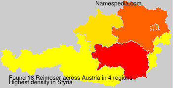 Surname Reimoser in Austria Surname Reimoser in Austria