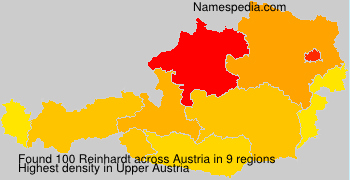 Surname Reinhardt in Austria Surname Reinhardt in Austria