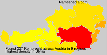 Surname Reinprecht in Austria Surname Reinprecht in Austria
